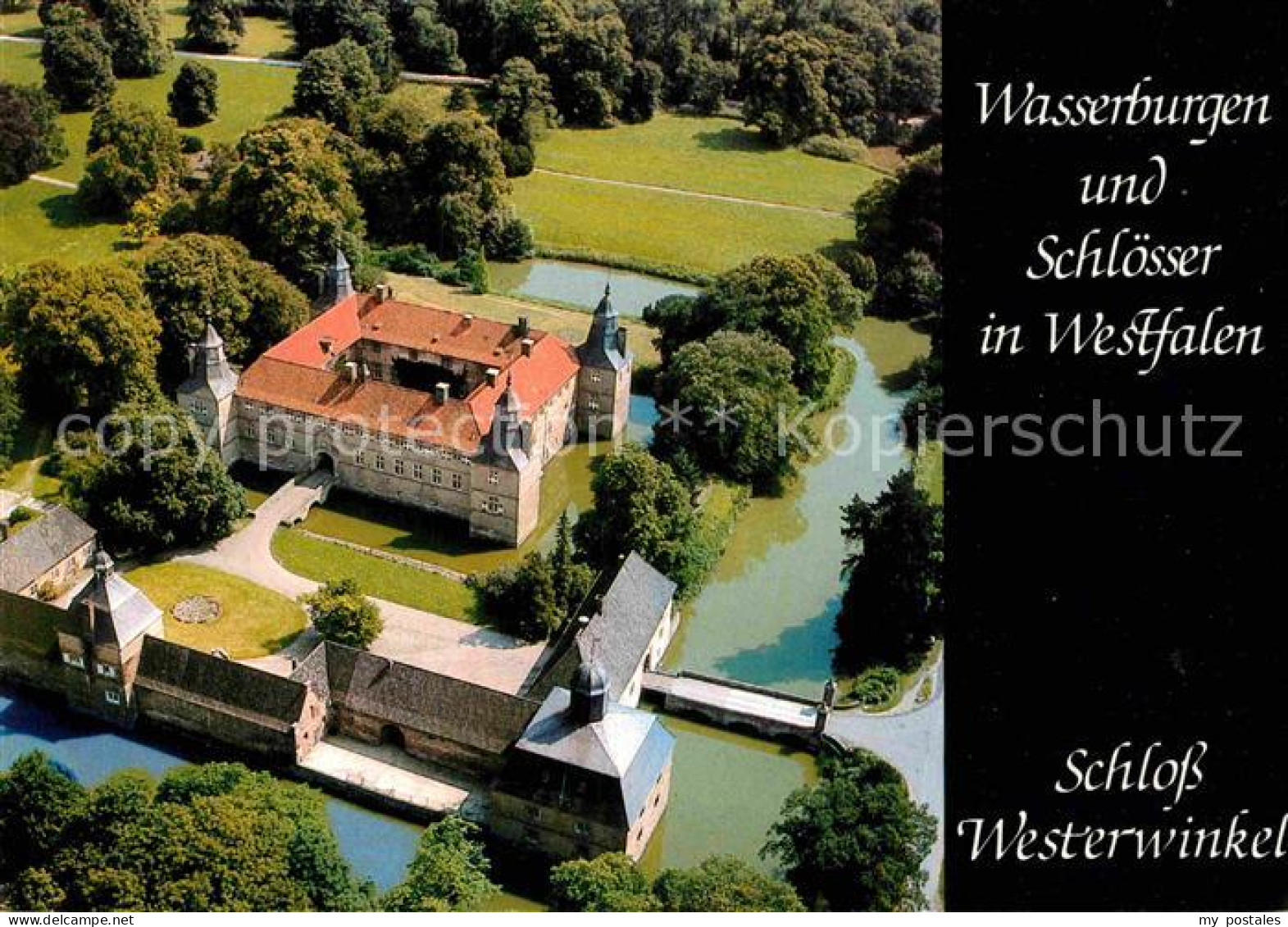 72856936 Ascheberg Herbern Fliegeraufnahme Schloss Westerwinkel Ascheberg - Ascheberg