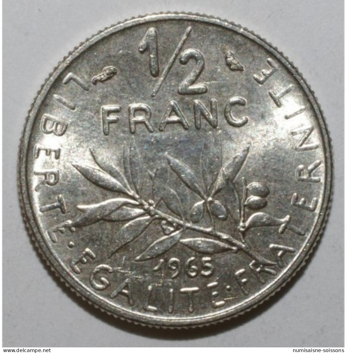 GADOURY 429 - 1/2 FRANC 1965 TYPE SEMEUSE - SUP - KM 931.1 - 1/2 Franc