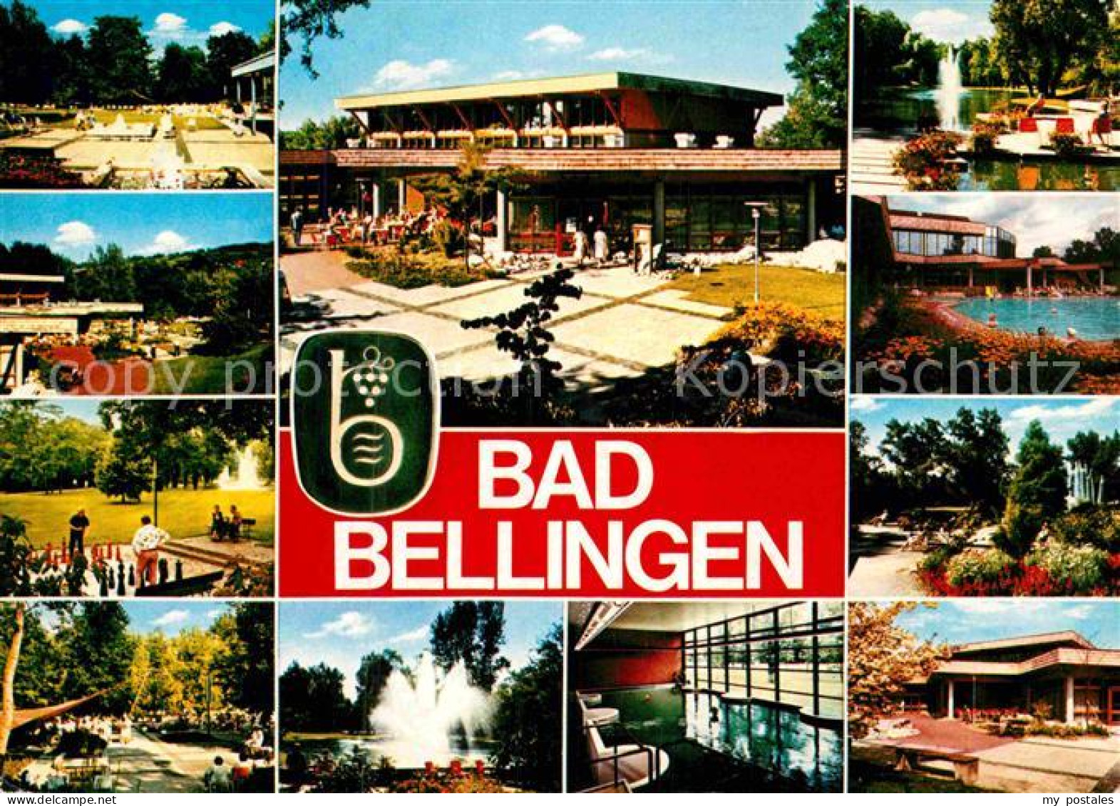 72856412 Bad Bellingen Kurhaus Kurpark Frei Und Hallenbad Springbrunnen Bad Bell - Bad Bellingen