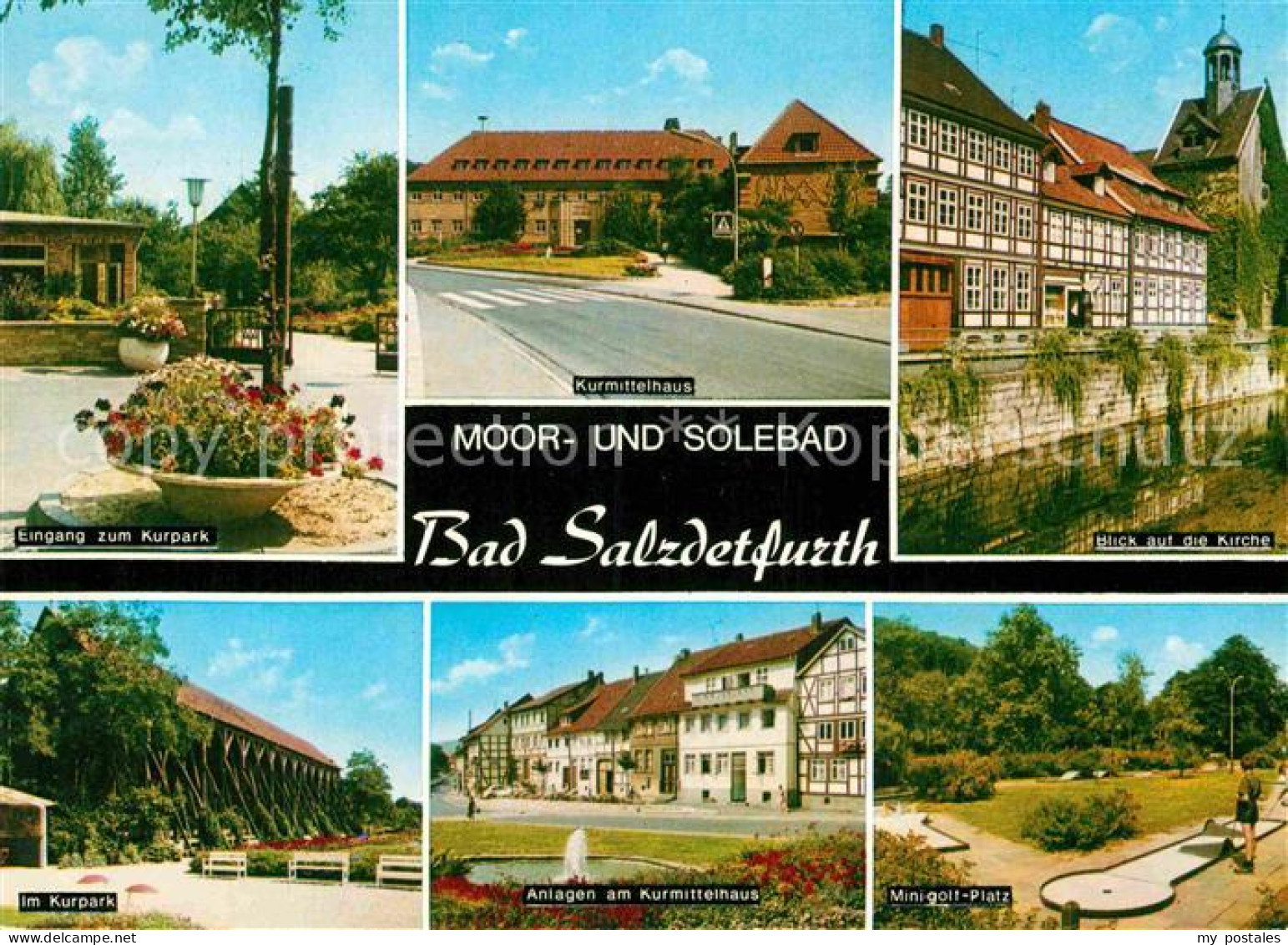 72856166 Bad Salzdetfurth Kirche Kurpark Minigolf-Platz Bad Salzdetfurth - Bad Salzdetfurth