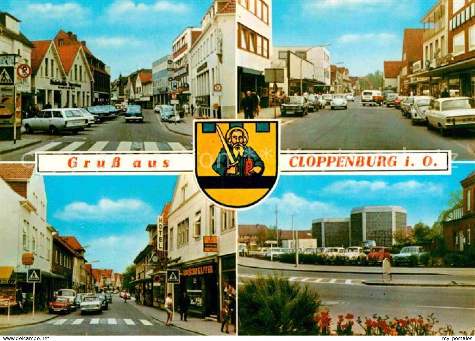 72855893 Cloppenburg Strassenpartien Innenstadt Wappen Cloppenburg - Cloppenburg