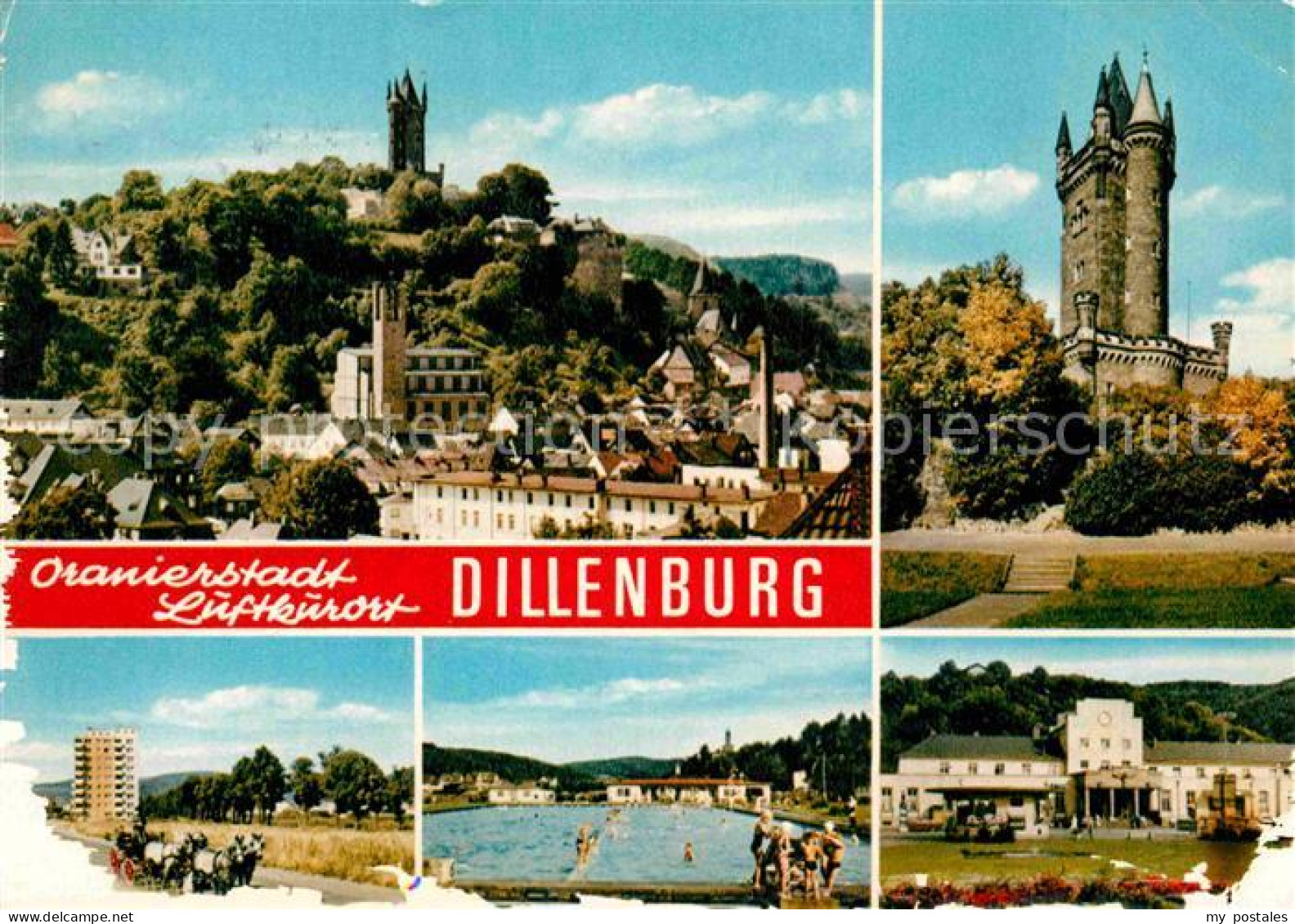 72855841 Dillenburg Oranierstadt Alte Burg Pferdekutsche Freibad Dillenburg - Dillenburg