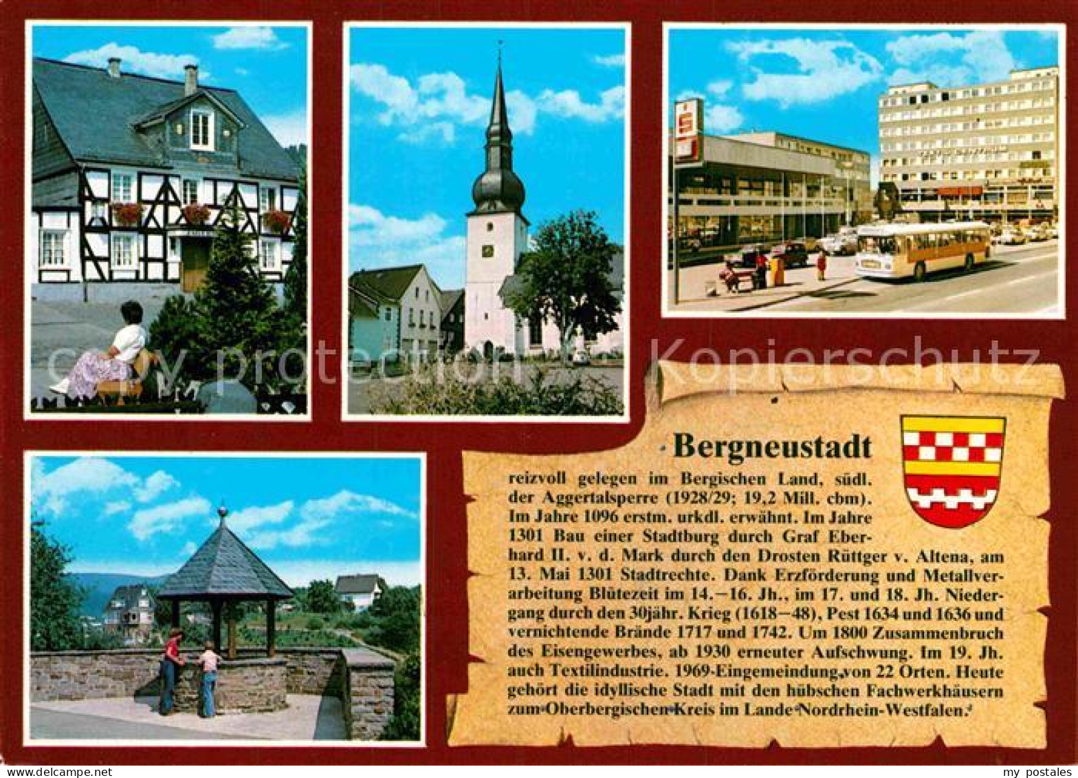 72855565 Bergneustadt Fachwerk Kirche  Bergneustadt - Bergneustadt