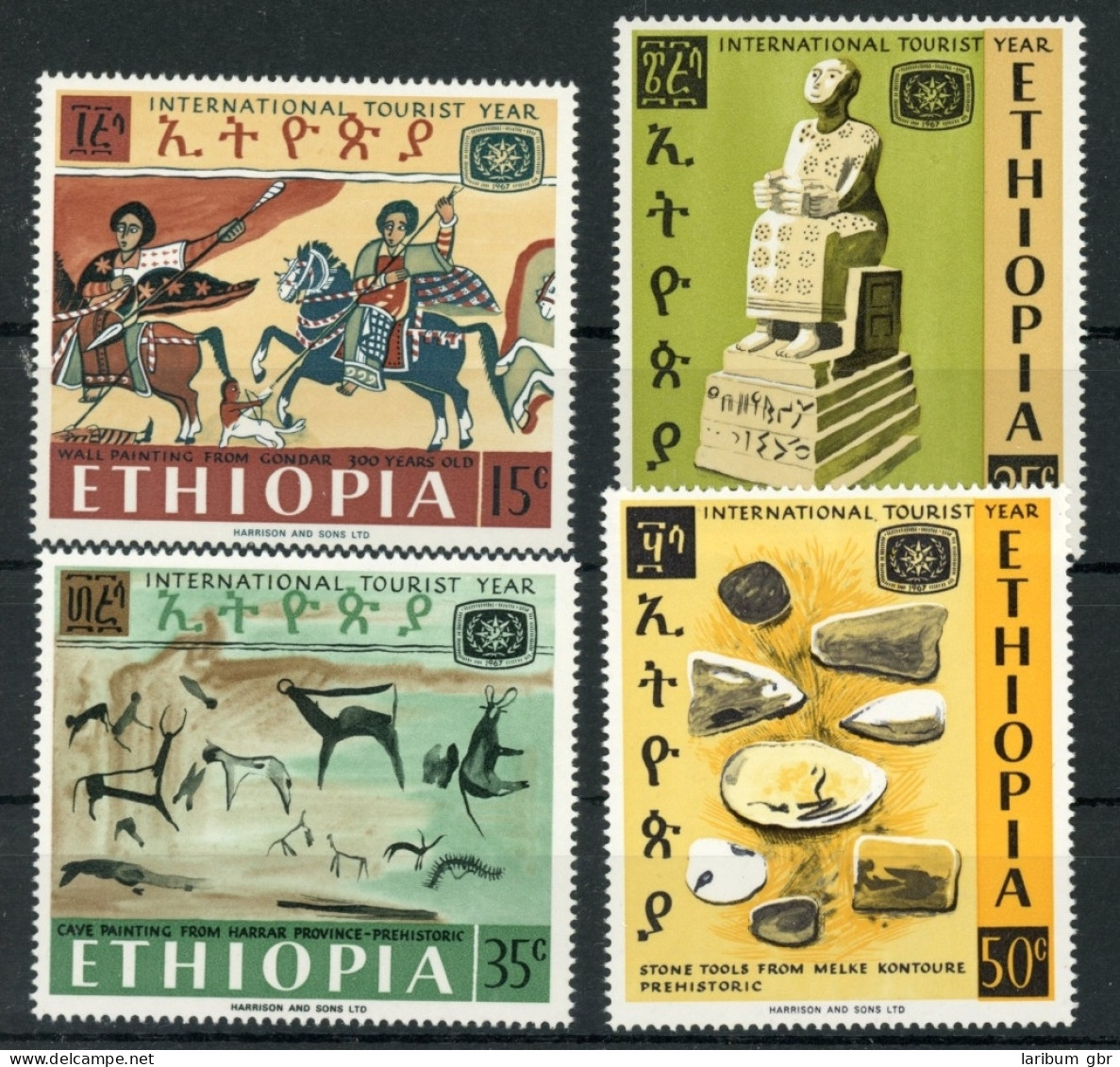 Äthiopien 572-575 Postfrisch Tourismus #JL251 - Etiopia