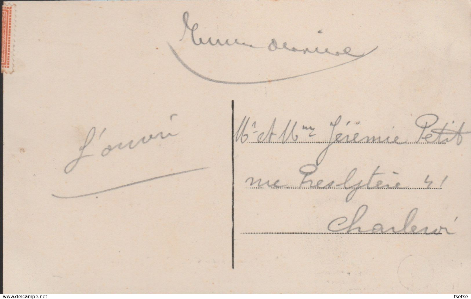 Mariembourg - La Caserne - 1913  ( Voir Verso ) - Couvin