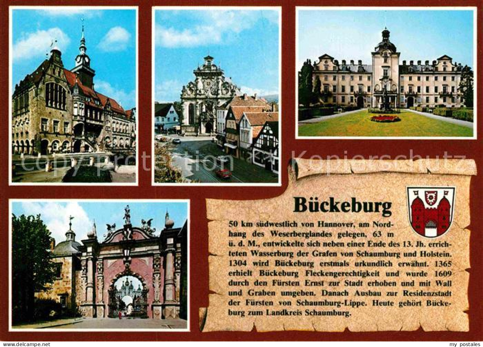 72854644 Bueckeburg  Bueckeburg - Bueckeburg