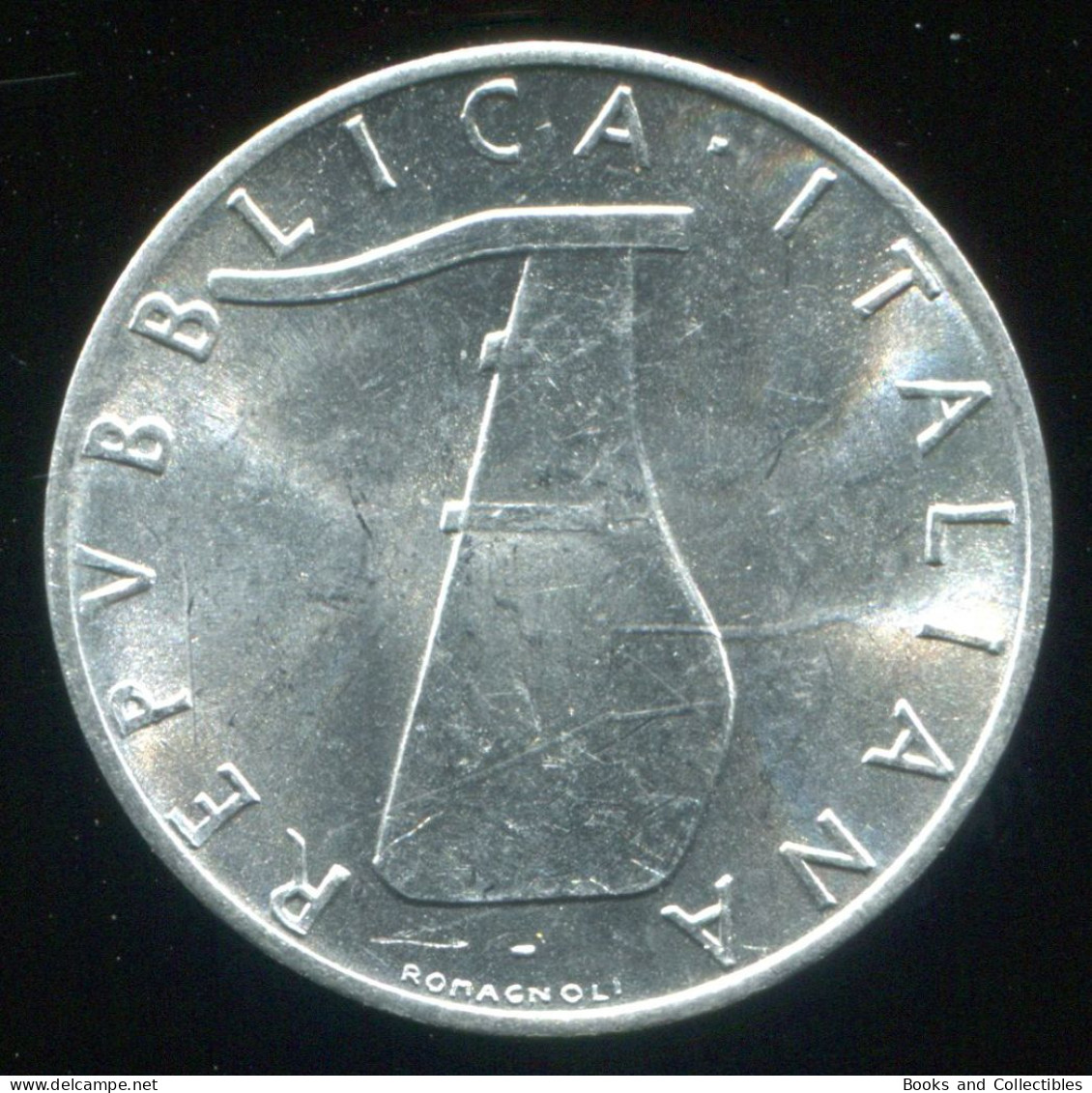 ITALY - 5 Lira 1954 - KM# 92 * Ref. 0111 - 5 Liras