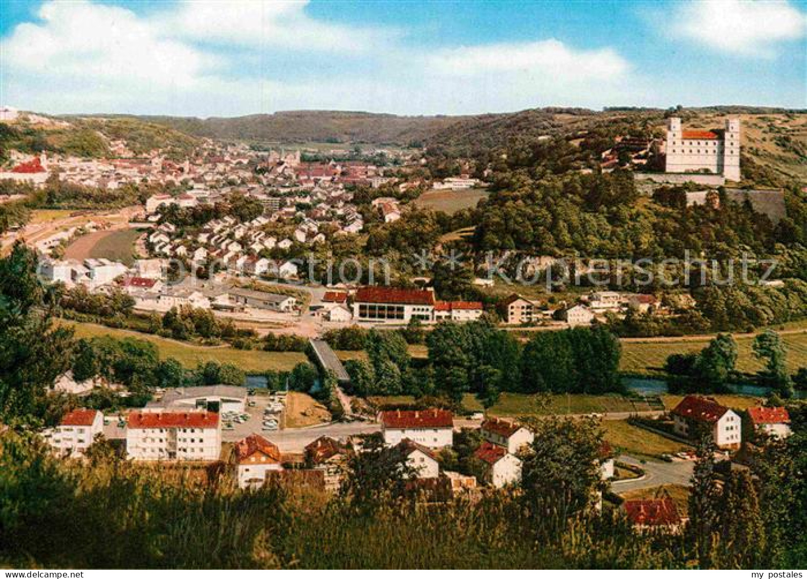 72852776 Eichstaett Oberbayern Stadtblick Mit Willibaldsburg Naturpark Altmuehlt - Eichstätt