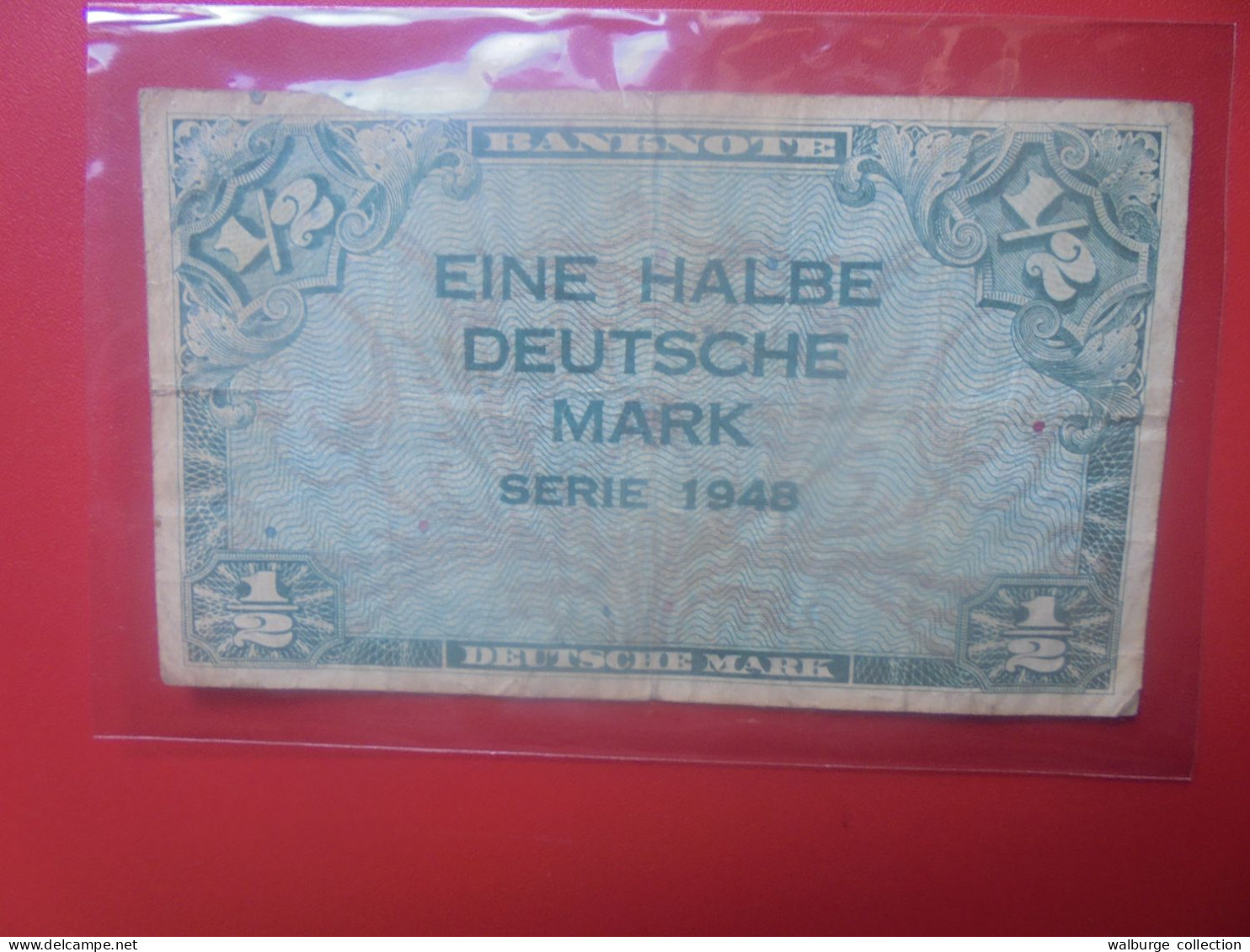 OCCUPATION ALLIEE 1/2 MARK 1948 Circuler (B.33) - 1/2 Mark