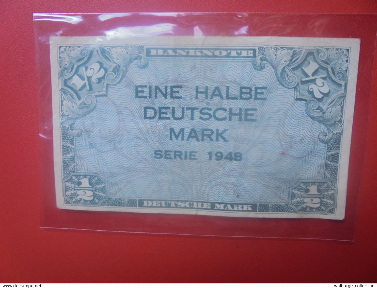 OCCUPATION ALLIEE 1/2 MARK 1948 Circuler (B.33) - 1/2 Mark