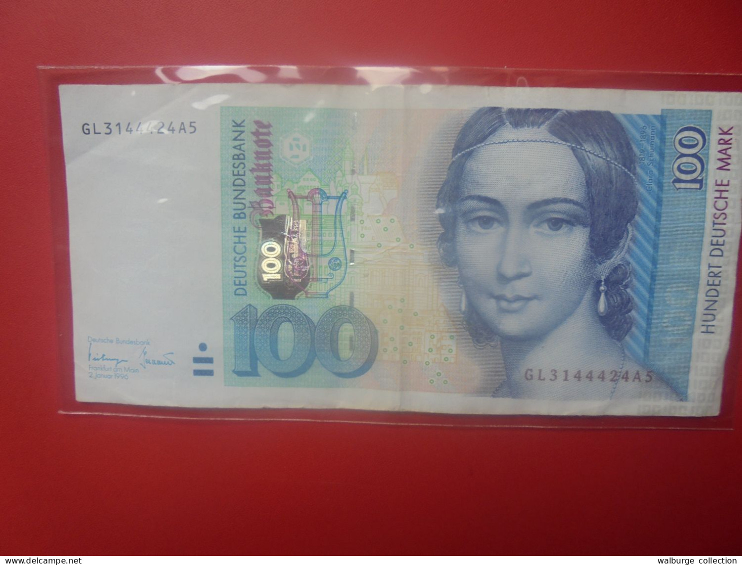 République Fédérale 100 MARK 1996 Circuler (B.33) - 20 Deutsche Mark