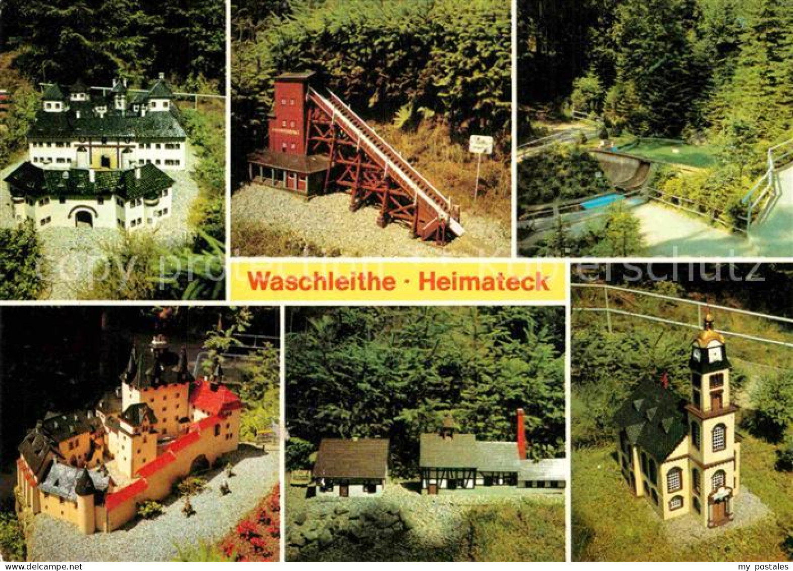 72851788 Waschleithe Heimateck Miniaturen Beierfeld Erzgebirge - Gruenhain