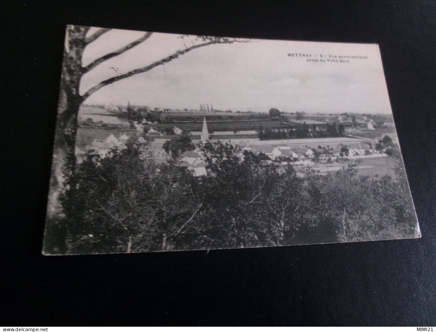 BELLE CARTE CPA...." METTRAY ...VUE PANORAMIQUE PRISE DU PETIT-BOIS" ... - Mettray