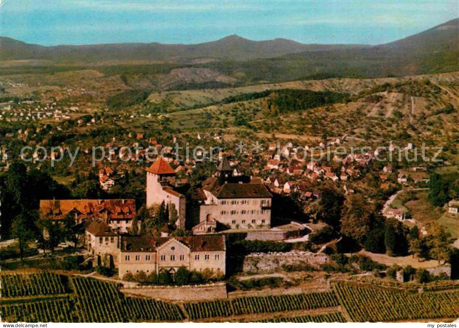 72850768 Gernsbach Schloss Eberstein Im Murgtal Fliegeraufnahme Gernsbach - Gernsbach