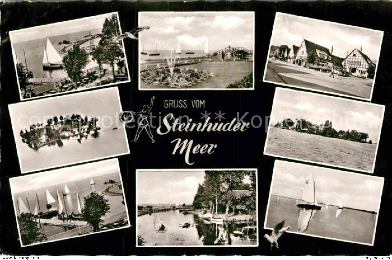 72850671 Steinhuder Meer Strand Promenade Seglerhafen Insel Wilhelmstein Wunstor - Steinhude