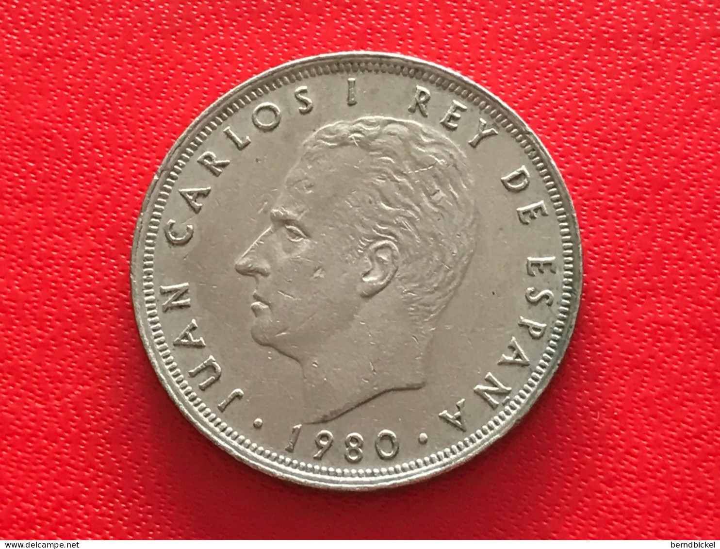 Münze Münzen Umlaufmünze Spanien 25 Pesetas 1980 Im Stern 82 - 25 Peseta