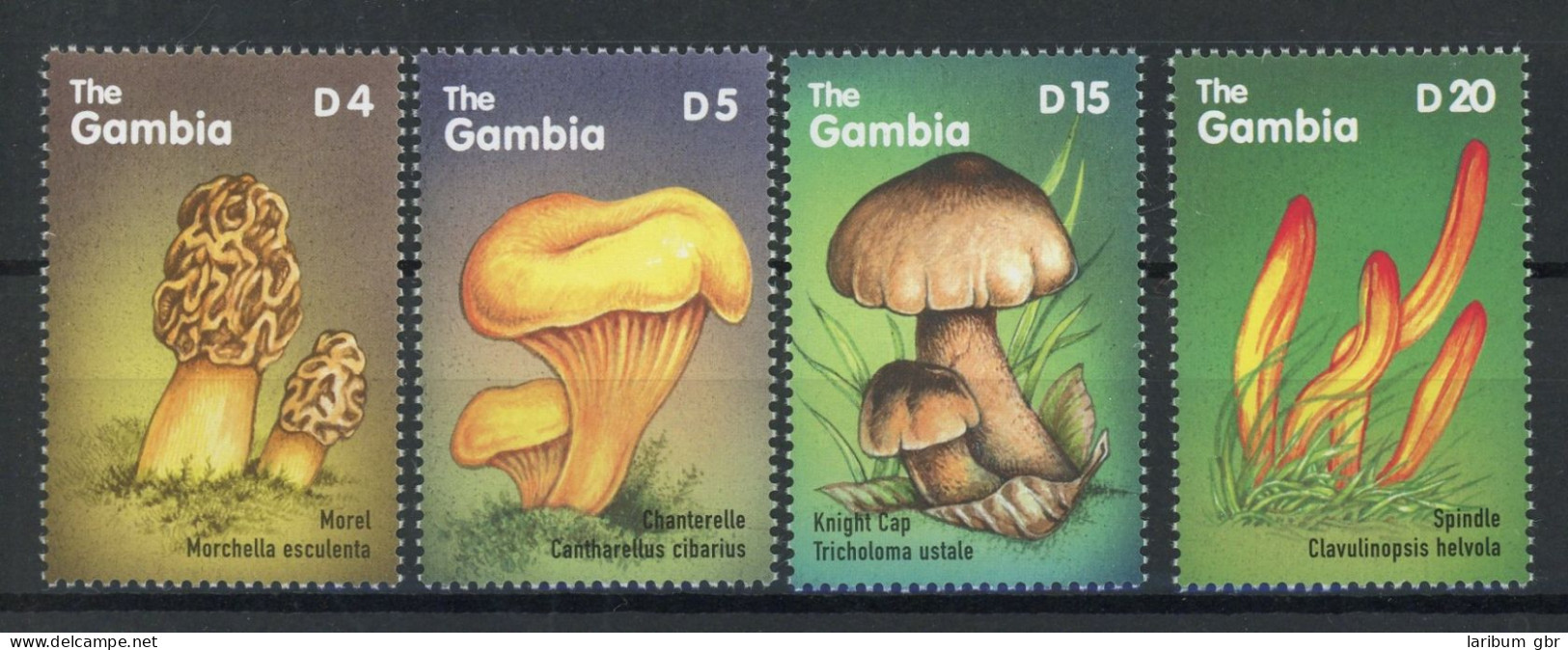 Gambia 3612-3615 Postfrisch Pilze #JR693 - Gambia (1965-...)