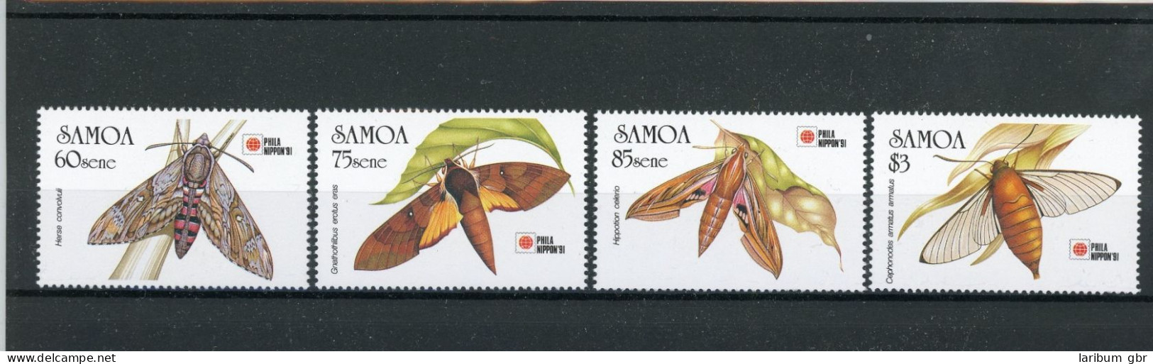 Samoa 724-27 Postfrisch Schmetterling #JT948 - Samoa