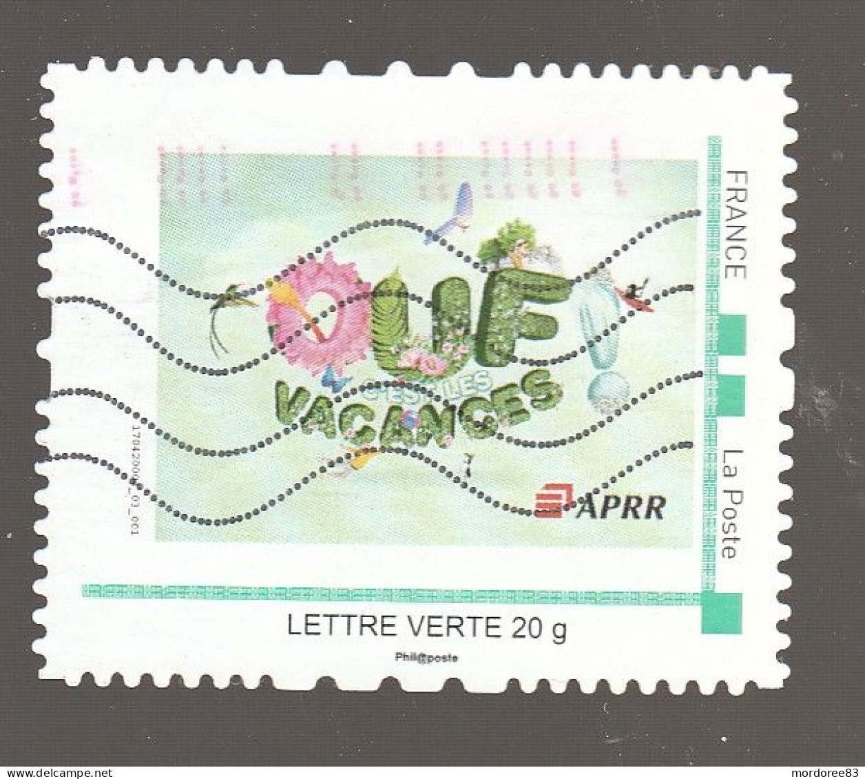 MONTIMBRAMOI OUF C 'EST LES VACANCES APRR GROUPE EIFFAGE - Used Stamps