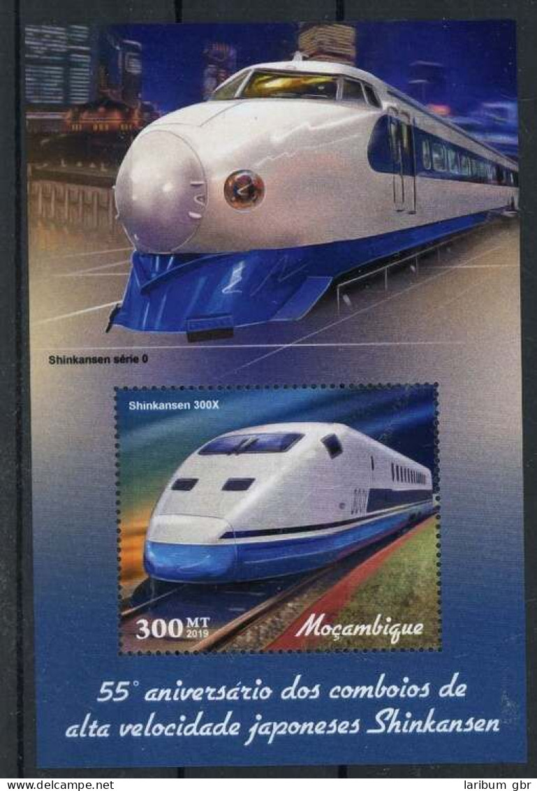 Mocambique Block Postfrisch Shinkansen #HE921 - Mozambique