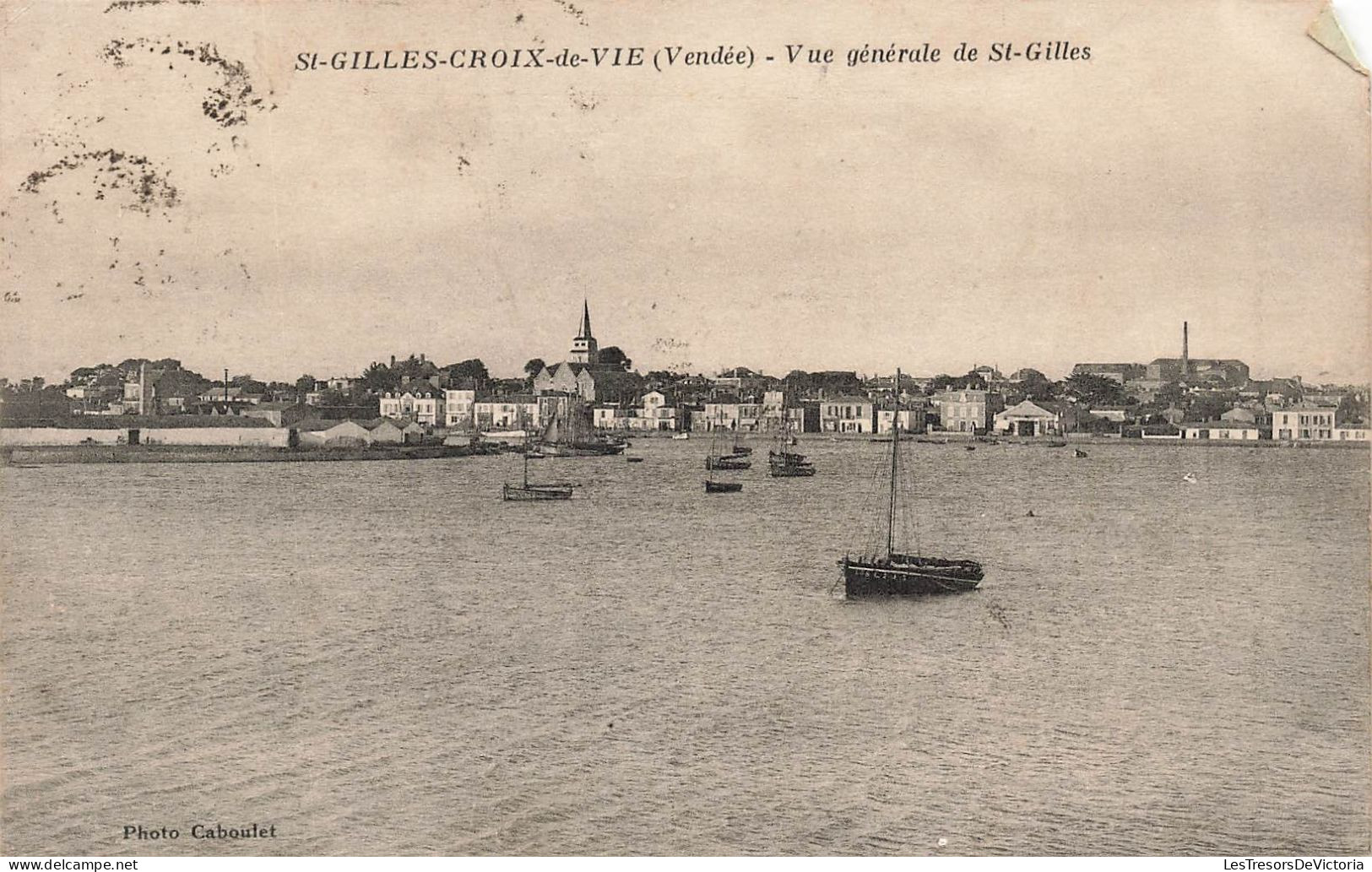 FRANCE - Saint Gilles Croix De Vie - Vue Générale De Saint Gilles - Carte Postale Ancienne - Saint Gilles Croix De Vie