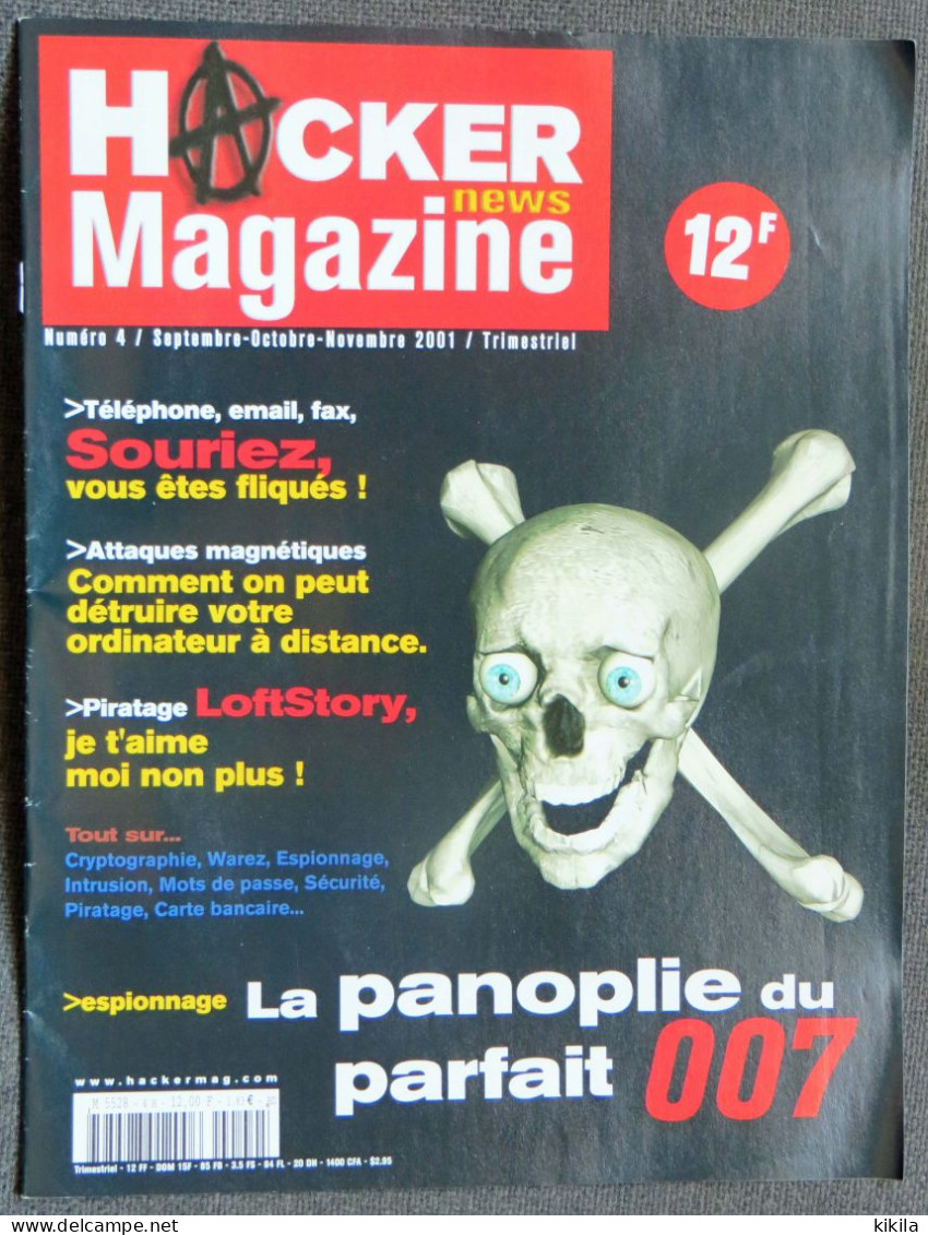 Journal Revue Informatique PIRATES MAGAZINE N° 4 Juin 1999 Mots De Passe - Espionnage - Cryptographie - Images XXX - * - Informatik