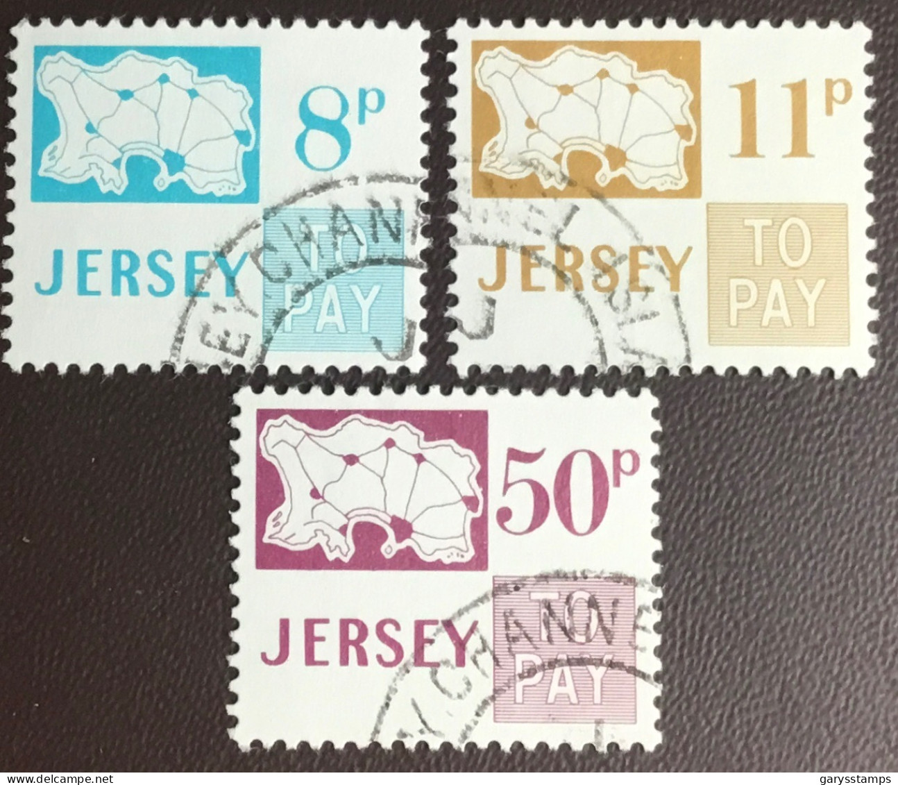 Jersey 1975 Postage Due Set FU - Jersey