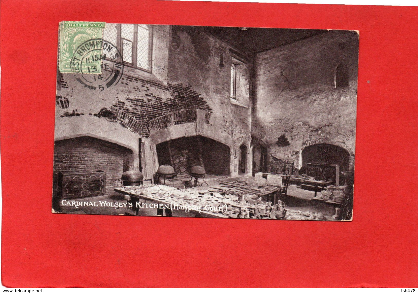 ANGLETERRE--CARDINAL WOLSEY'S KITCHEN---voir 2 Scans - Herefordshire