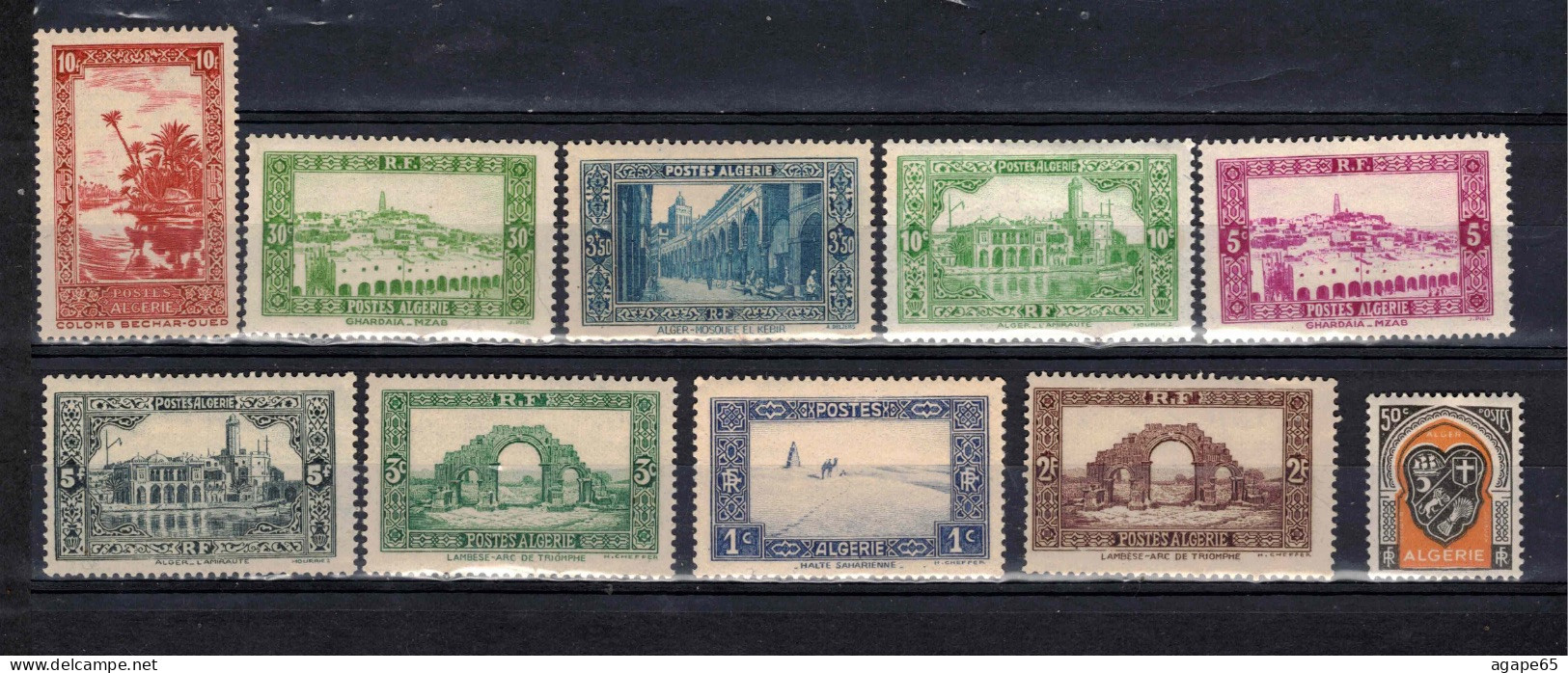 Argelia Lot, 1936-47, MNH - Collections, Lots & Séries
