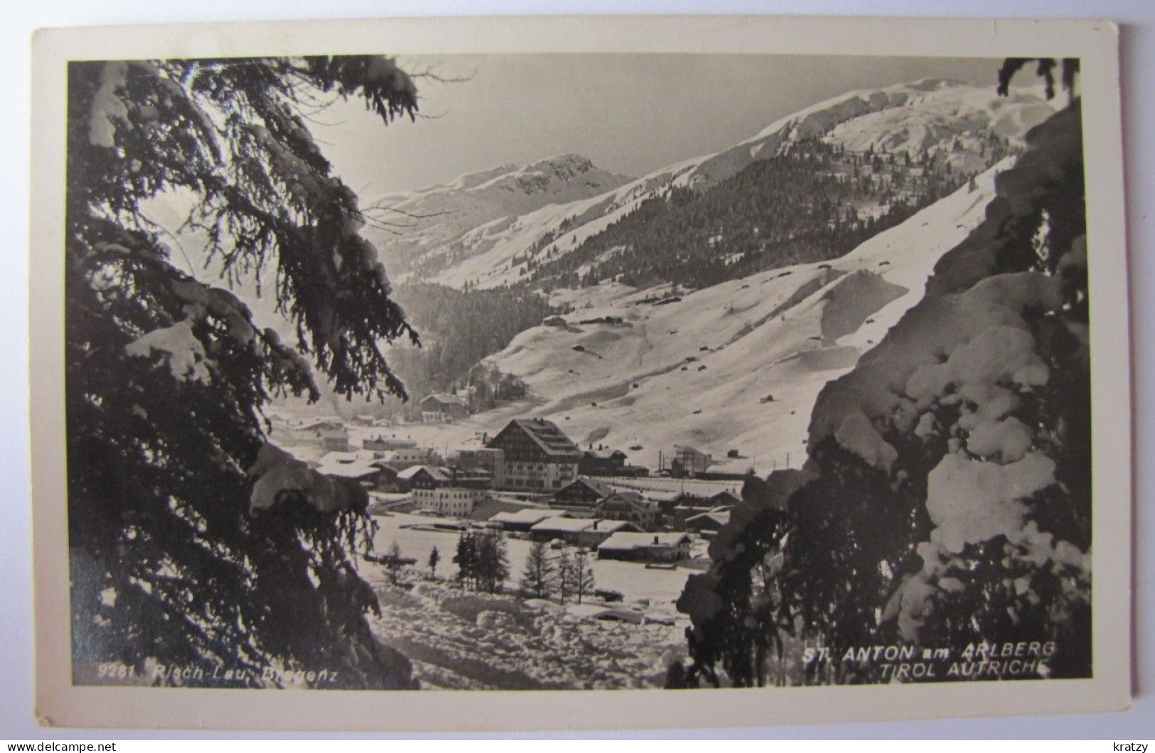 AUTRICHE - TYROL - SANKT ANTON AM ARLBERG - Panorama - 1950 - St. Anton Am Arlberg