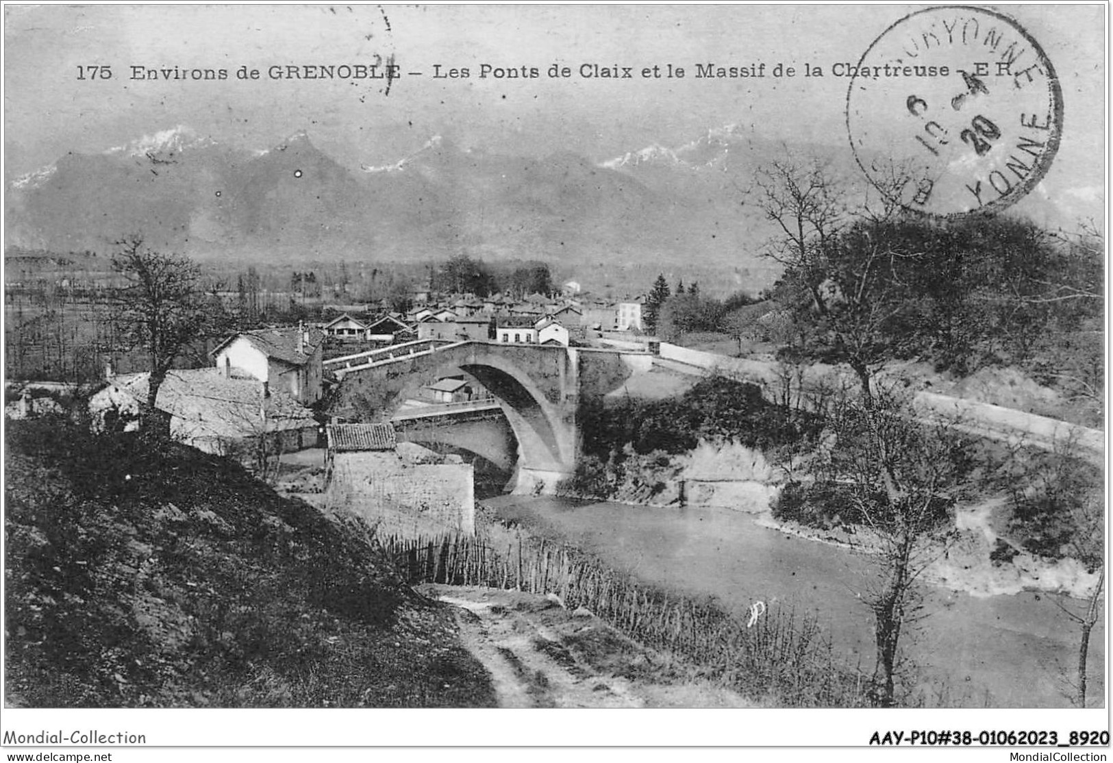AAYP10-38-0917 - Environs De GRENOBLE - Les Ponts-De-CLAIX Et Le Massif De La CHARTREUSE - Claix