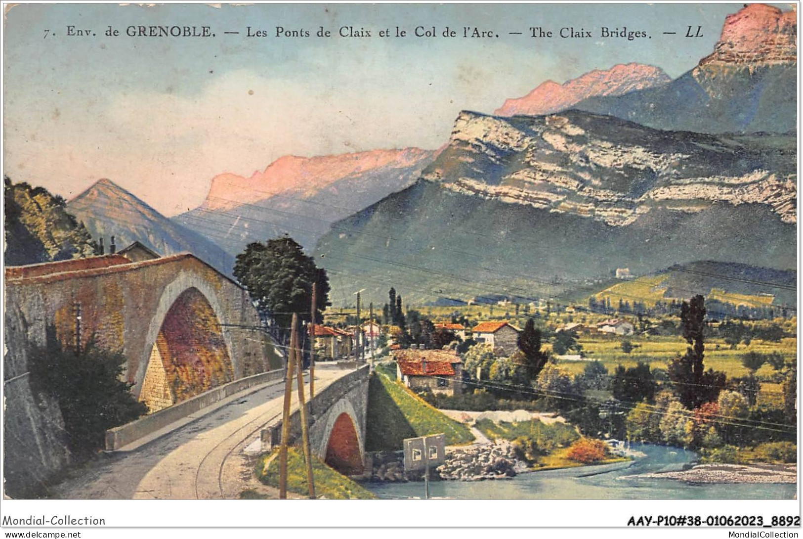 AAYP10-38-0904 - Env De GRENOBLE - Les Ponts De CLAIX Et Le Col De L'Arc - Claix