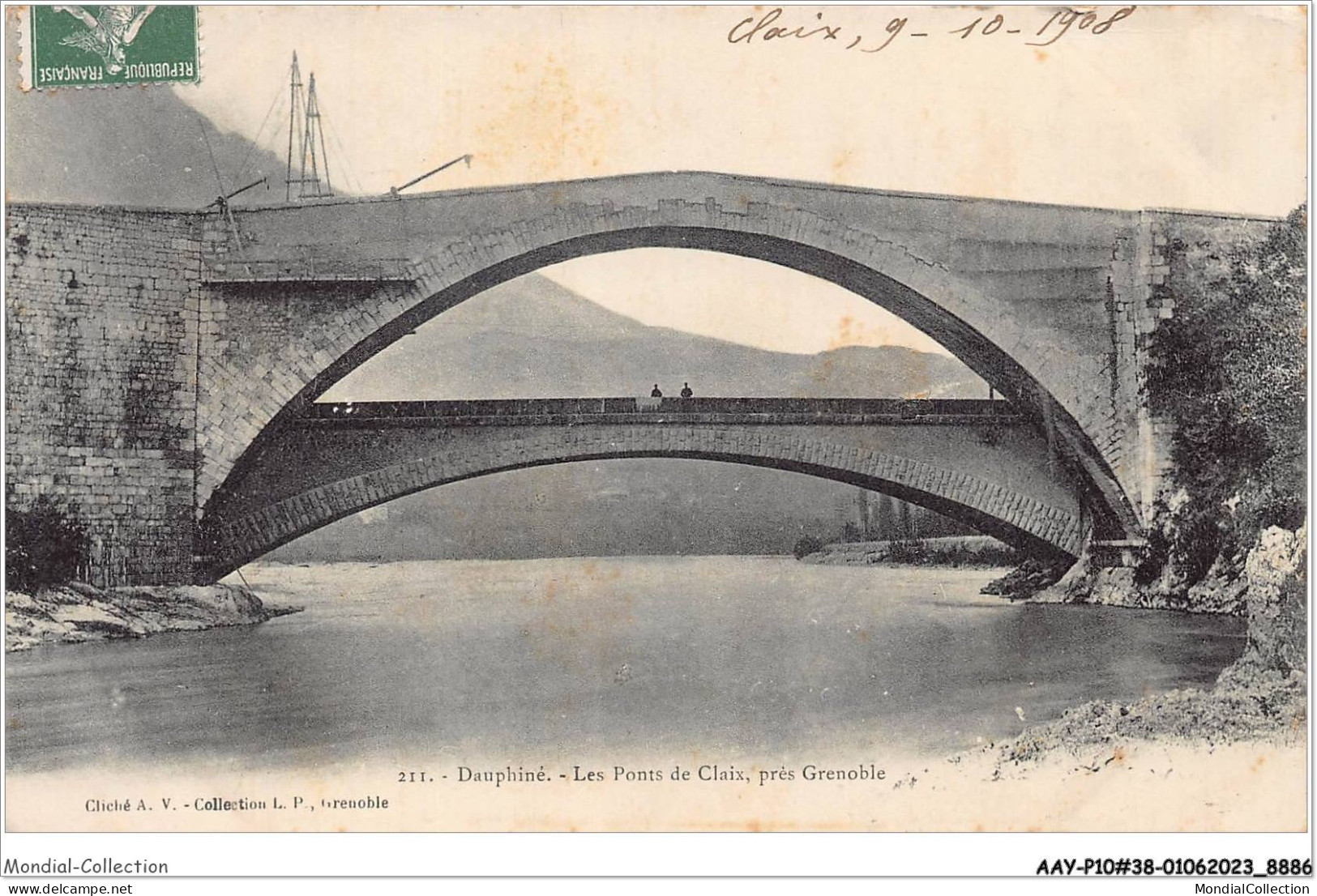AAYP10-38-0901 - Les Ponts  De CLAIX - Pres GRENOBLE - Claix
