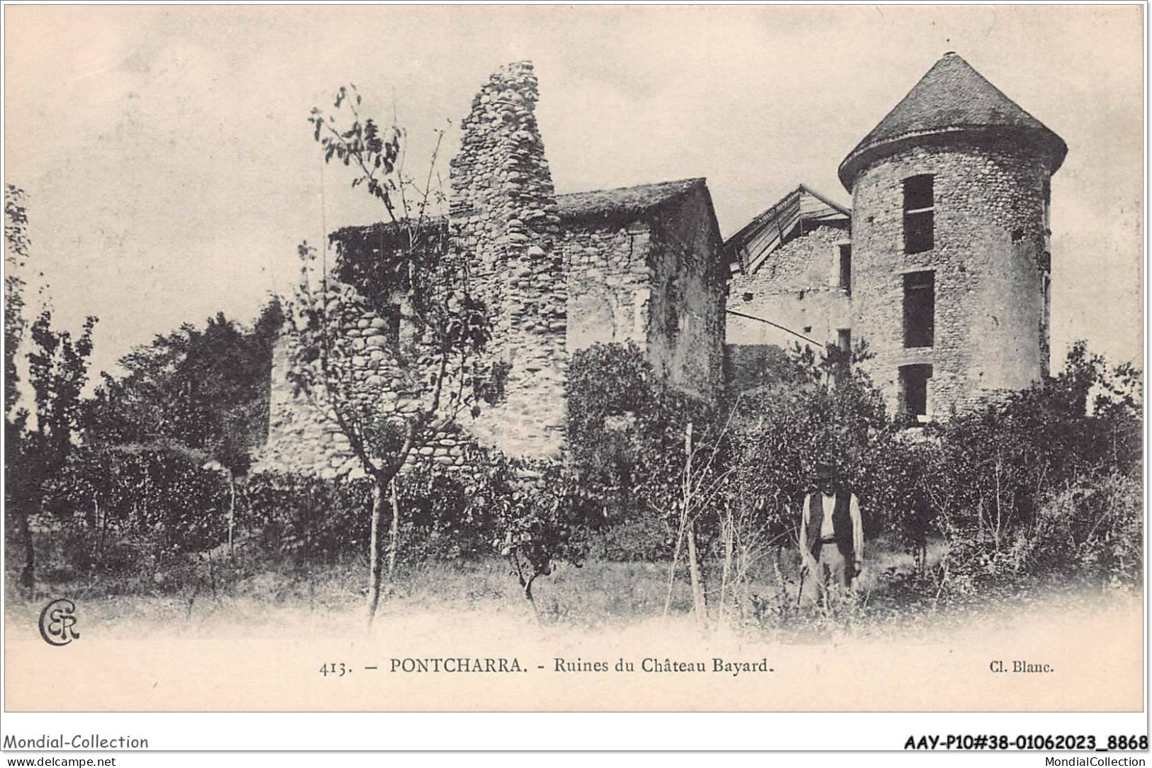 AAYP10-38-0892 - PONTCHARRA- Ruines Du Chateau Bayard - Pontcharra