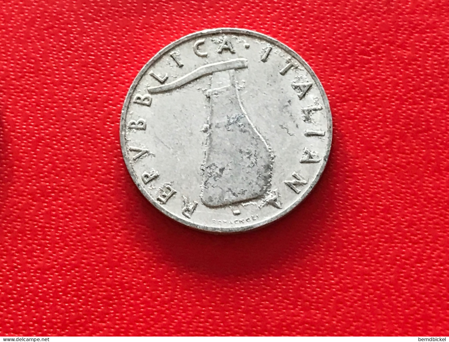 Münze Münzen Umlaufmünze Italien 5 Lire 1954 - 5 Liras