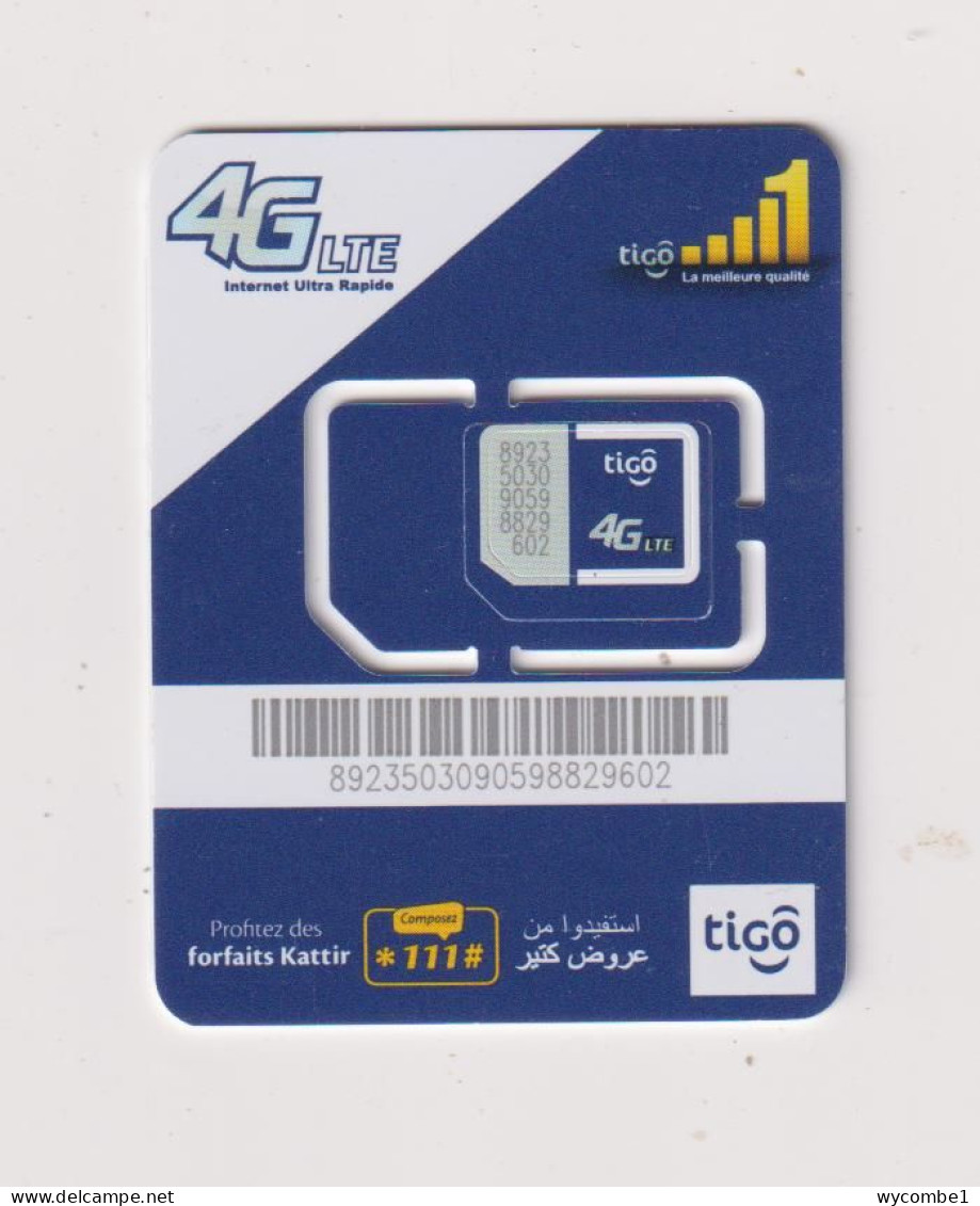 CHAD - Tigo Unused Chip SIM Phonecard - Chad