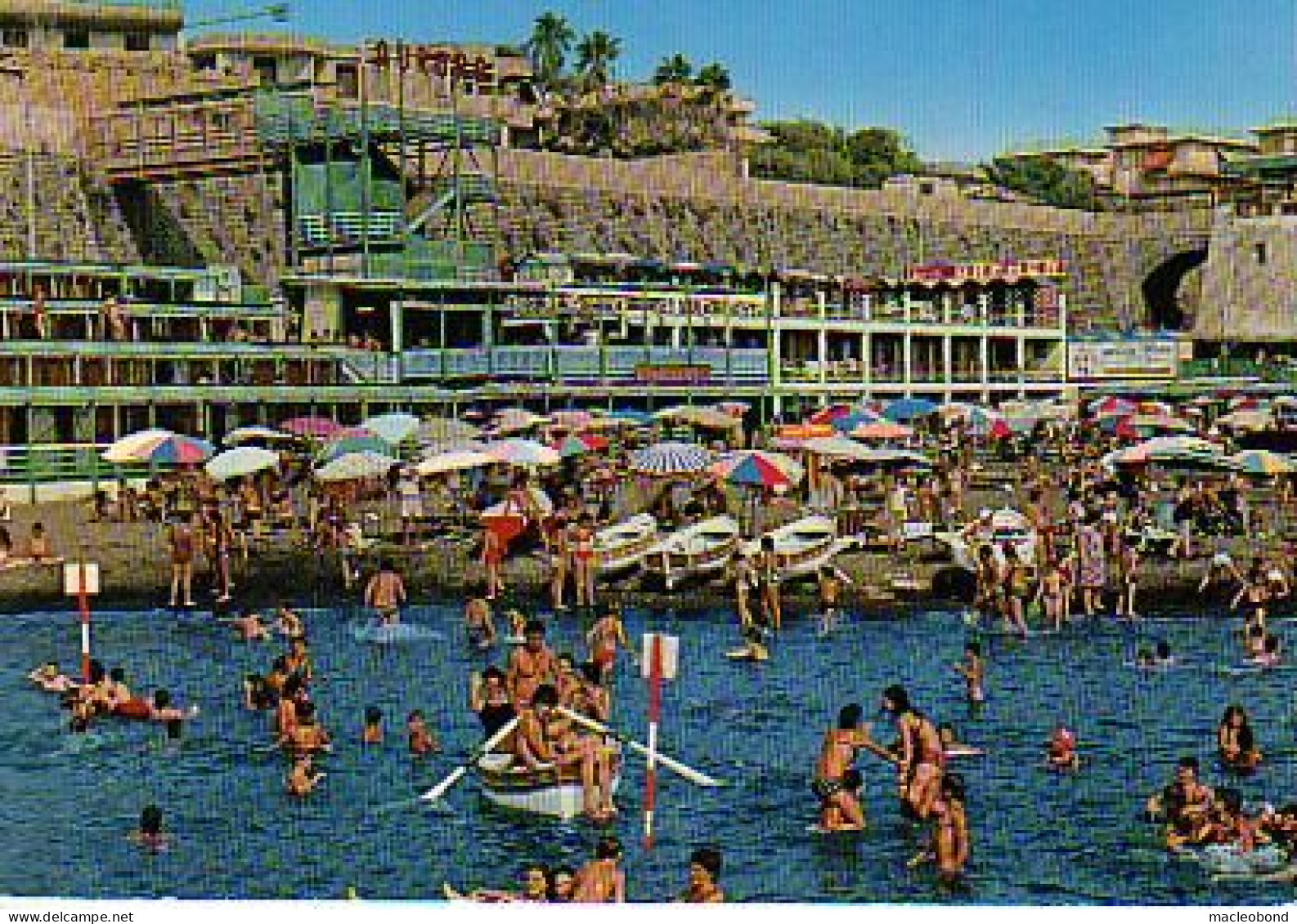 Portici (Napoli) - Bagni Aurora - Timbro Mostra Filatelica Cinisello Balsamo 22.4.1973 Per Francobollo Salvator Rosa - Portici