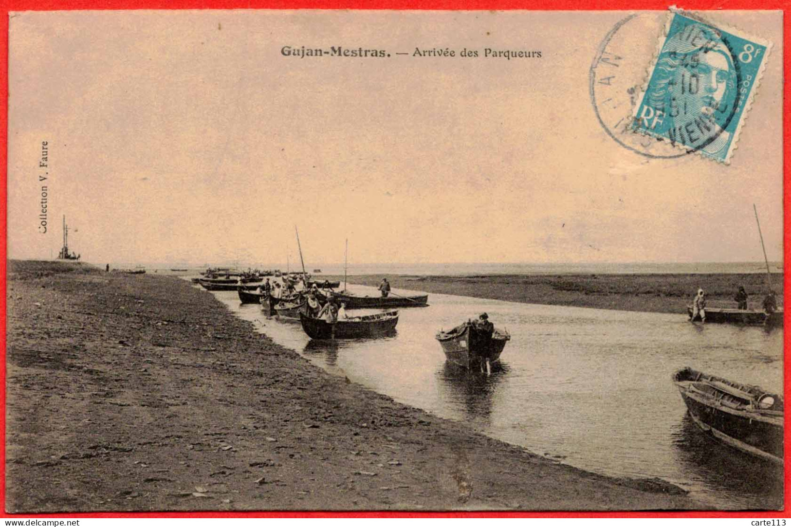 33 - B29670CPA - GUJAN MESTRAS - Arrivée Des Parqueurs - Très Bon état - GIRONDE - Gujan-Mestras