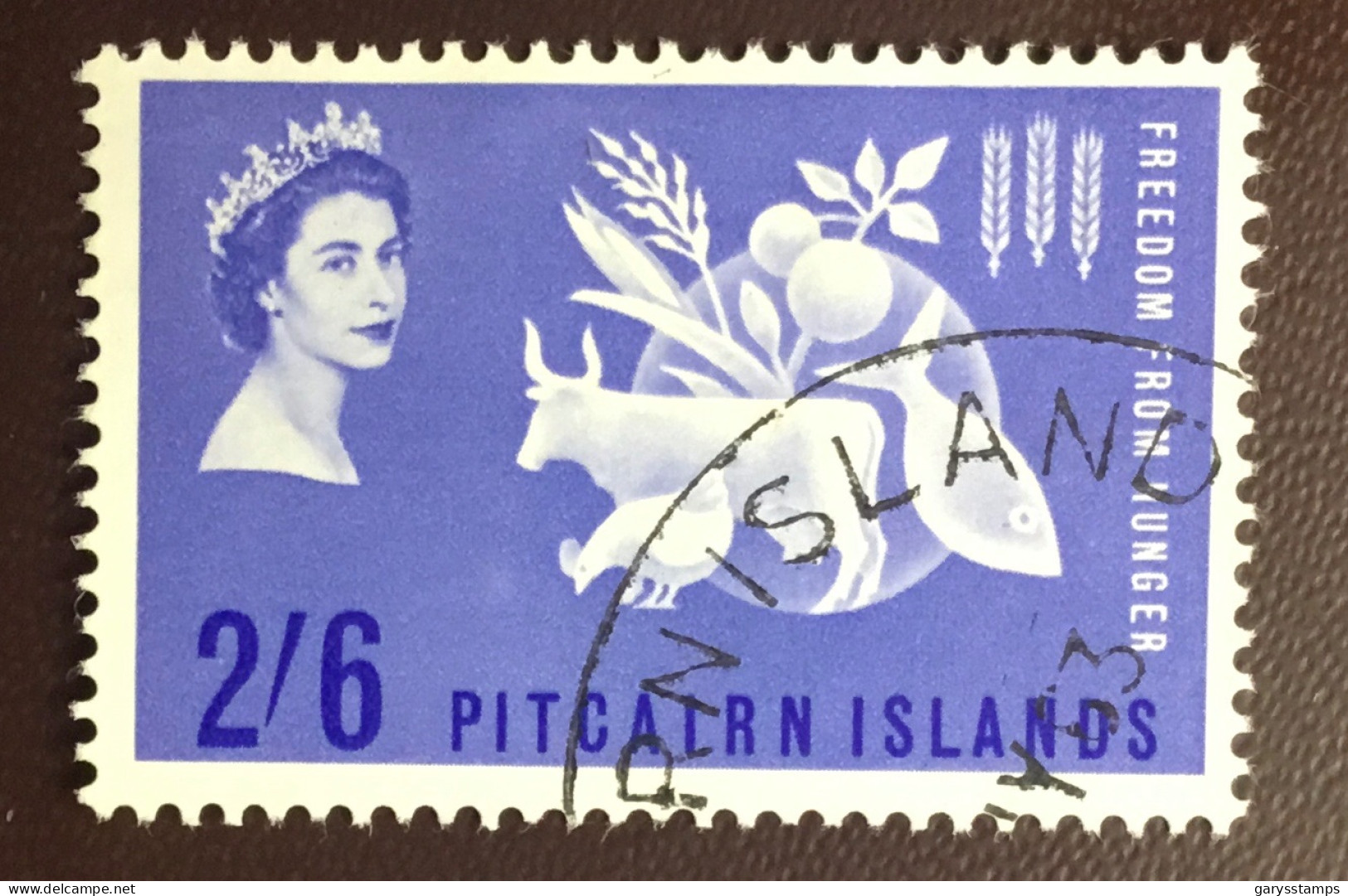 Pitcairn Islands 1963 Freedom From Hunger FU - Pitcairninsel