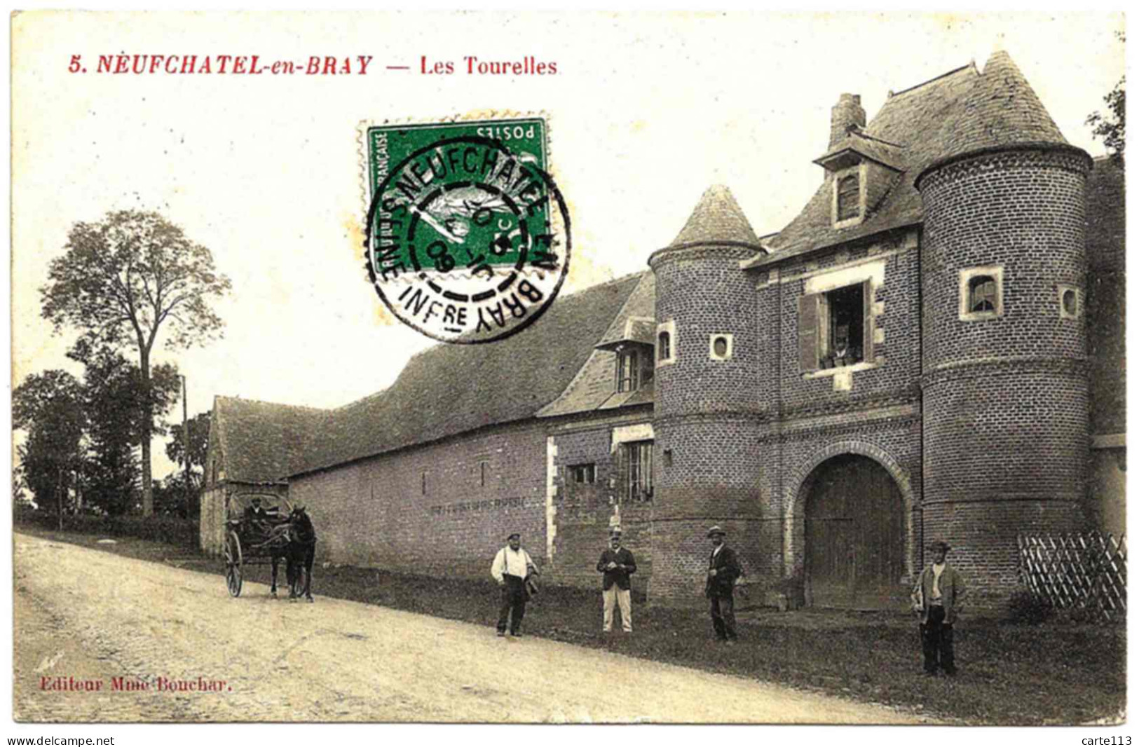 76 - B25525CPA - NEUFCHATEL EN BRAY - Les Tourelles - Très Bon état - SEINE-MARITIME - Neufchâtel En Bray