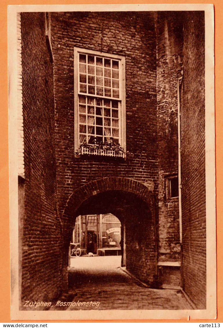 - B34338CPA - ZUTPHEN - NEDERLAND - Rosmolensteg - Très Bon état - EUROPE - Zutphen