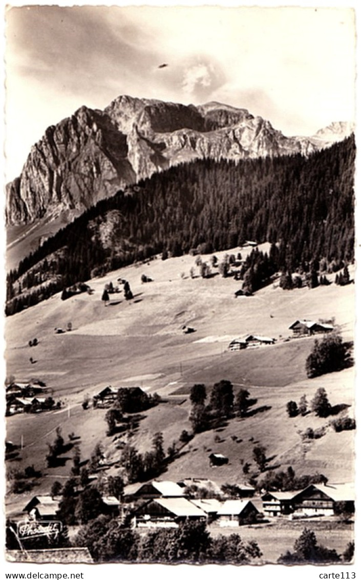 74 - B31759CPSM - LA CHAPELLE D' ABONDANCE - La Pantiaz Dominée Par Les Cornettes De Bise - Bon état - HAUTE-SAVOIE - La Chapelle-d'Abondance