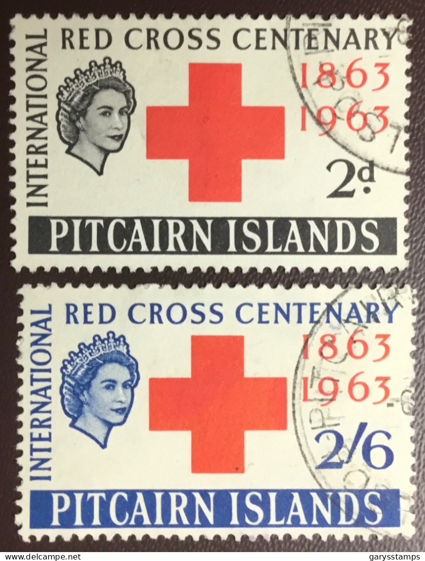 Pitcairn Islands 1963 Red Cross FU - Pitcairninsel