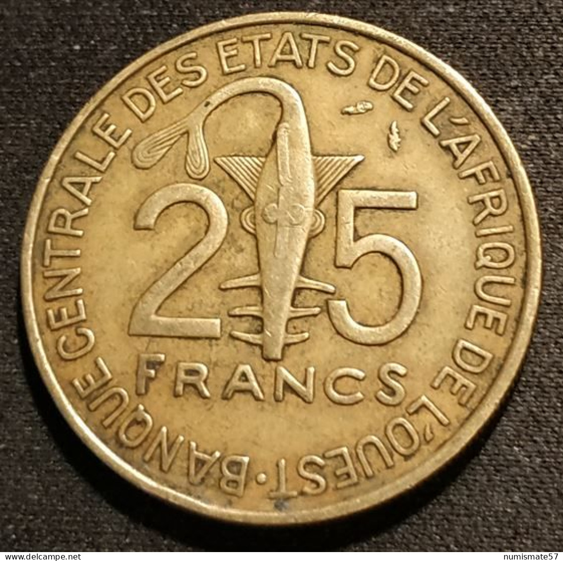 ETATS DE L'AFRIQUE DE L'OUEST - 25 FRANCS 1982 - FAO - KM 9 - Other - Africa