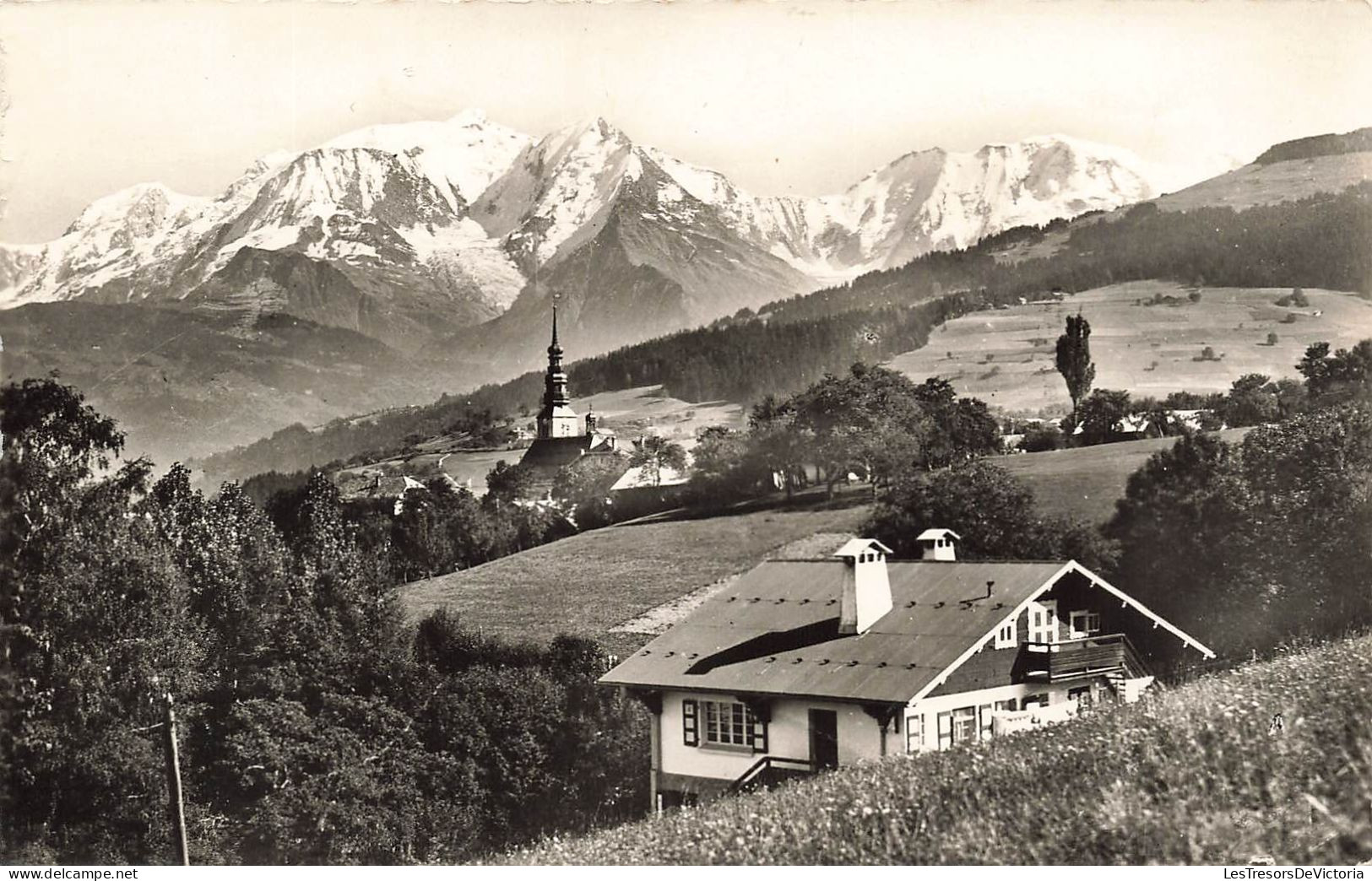 FRANCE - Combloux - Le Mont Blanc - Carte Postale - Combloux