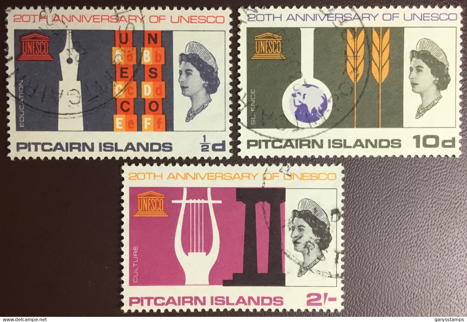 Pitcairn Islands 1966 UNESCO FU - Pitcairn Islands