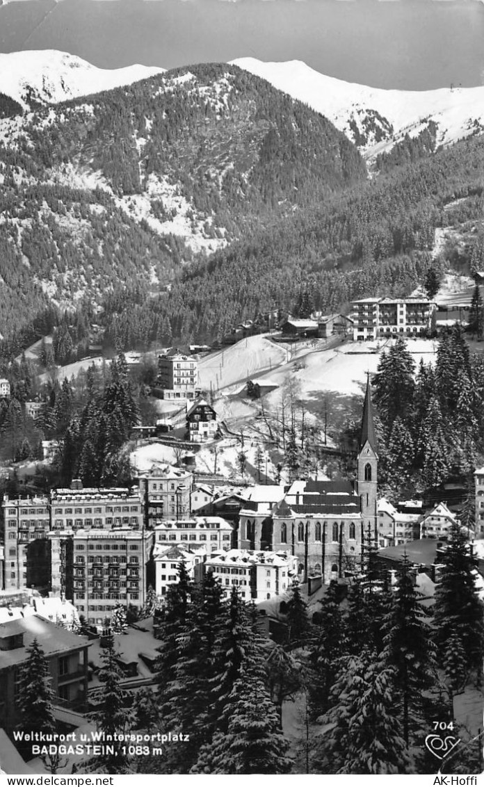 Weltkurort U. Wintersportplatz BAD GASTEIN, 1083  Gl1962 (1398) - Bad Gastein