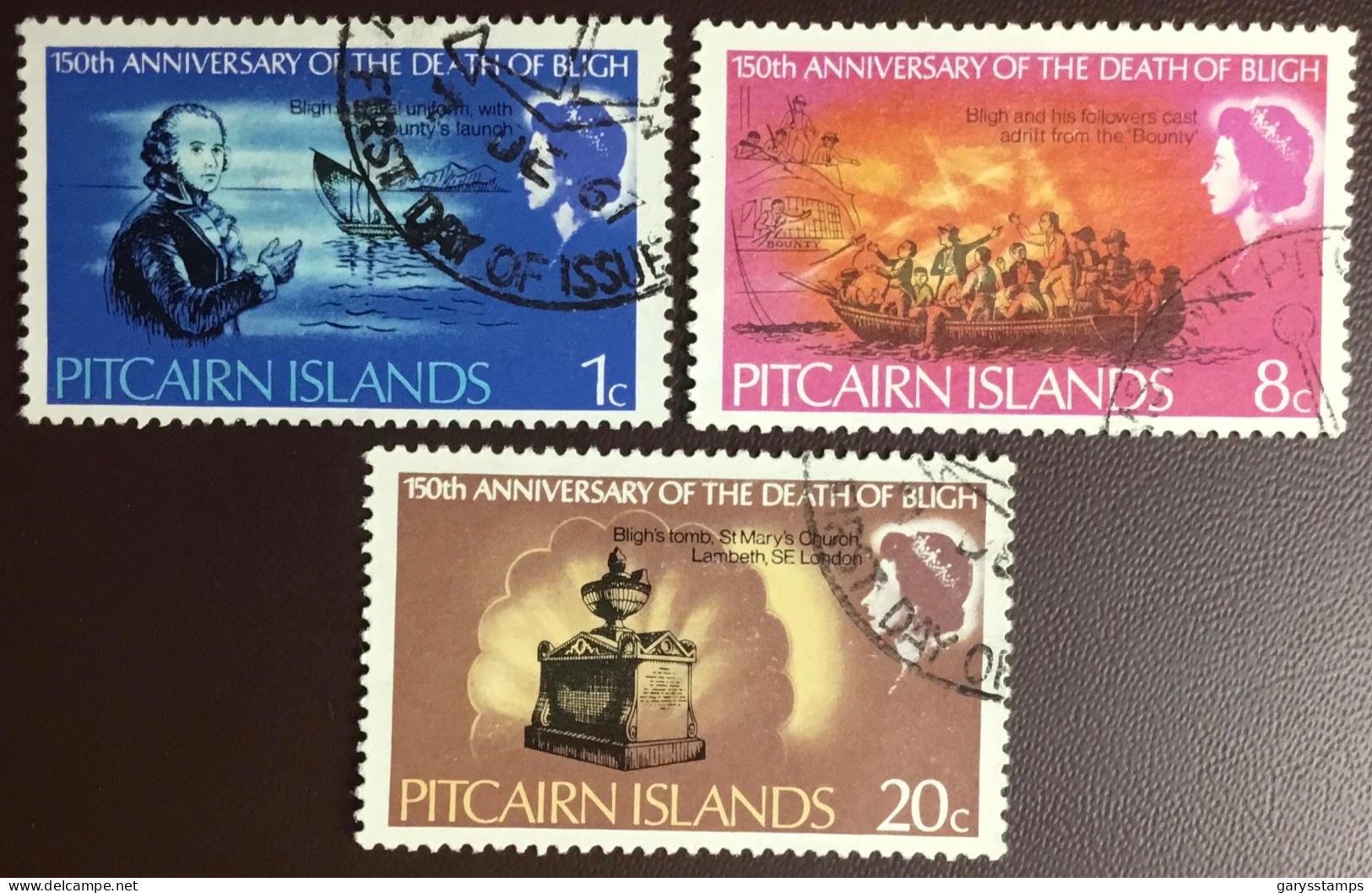 Pitcairn Islands 1967 Bligh Anniversary FU - Pitcairninsel