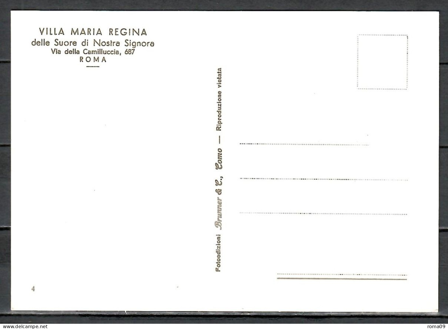 Rom, Villa Maria Regina; B-537 - Bars, Hotels & Restaurants