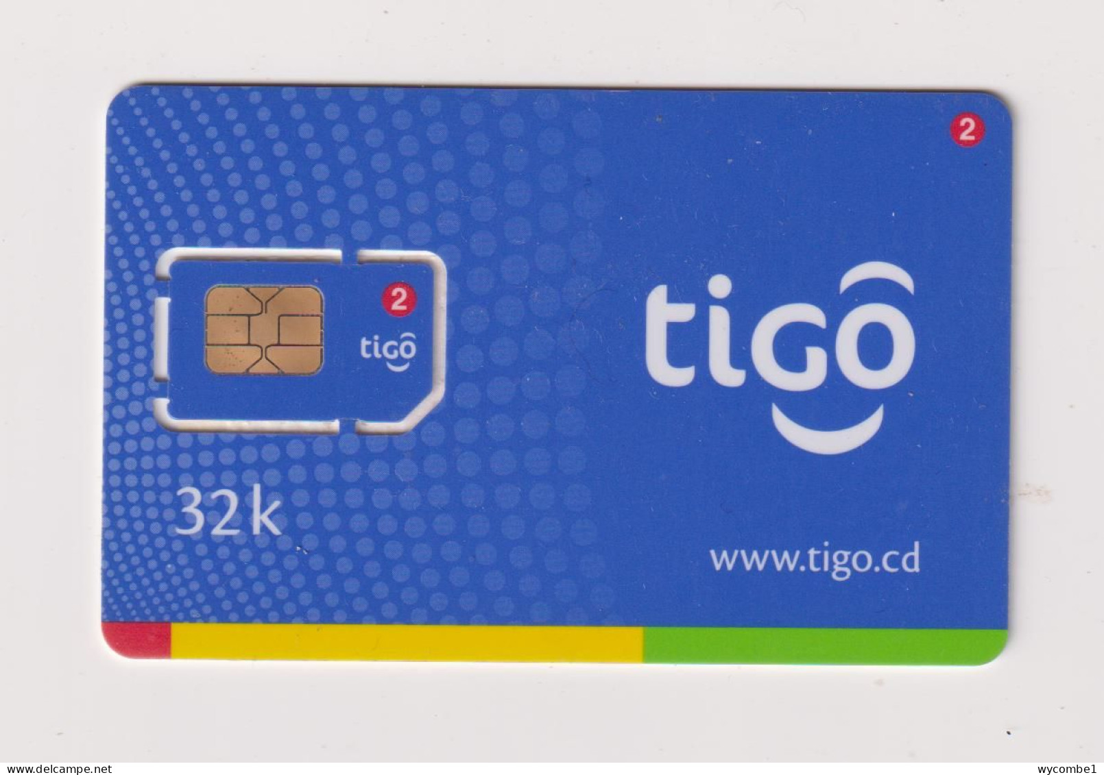 CONGO DR (Kinshasa) - Tigo Unused Chip SIM Phonecard - Congo